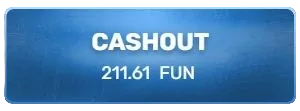 Botão CASH OUT — sacar na rodada